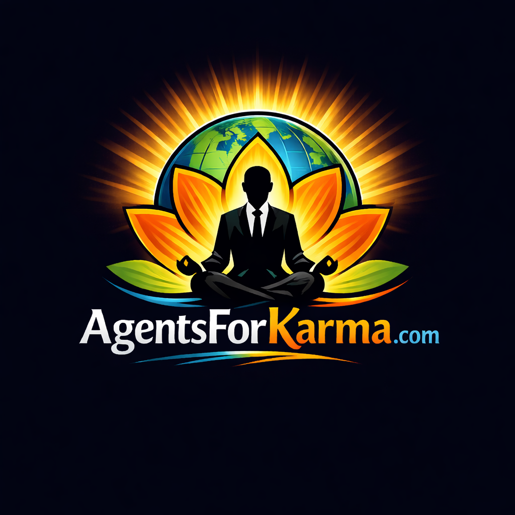 Agents for Karma - Conscious Participation in Balance and Justice through Wisdom